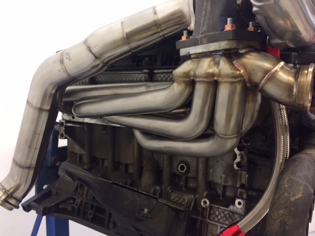 GT35 turbo downpipe