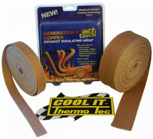 Thermo tec exhaust wrap