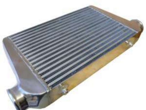Bilde av Intercooler 3 "Super flow 600hk. - Bar og plate