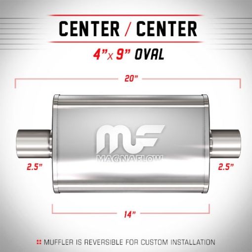 Bilde av Magnaflow mellompotte 2,5 "- 14316
