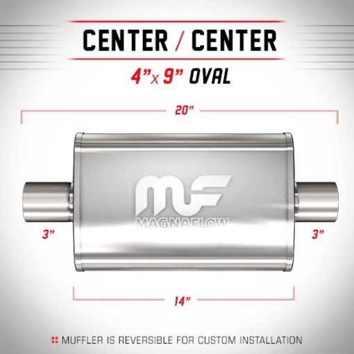 Bilde av Magnaflow mellompotte 3 "- 14319