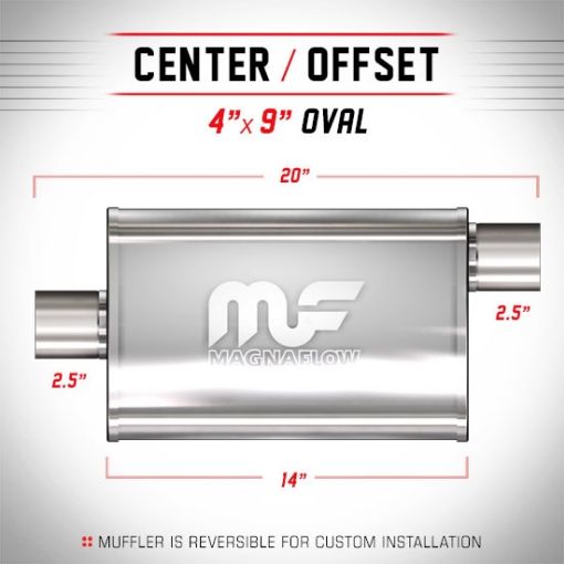 Bilde av Magnaflow mellompotte 2,5 "- 11226