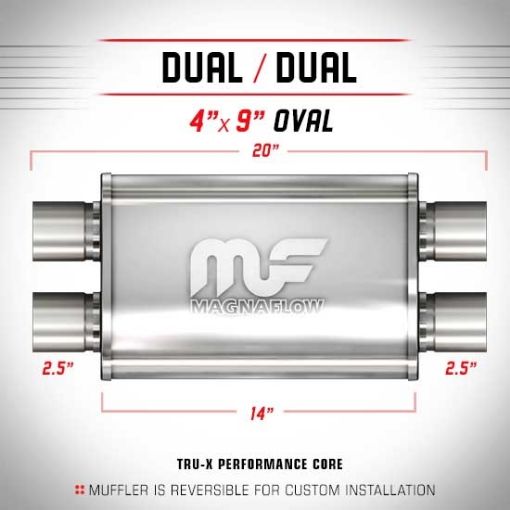 Bilde av Magnaflow mellompotte 2,5 "- 11386