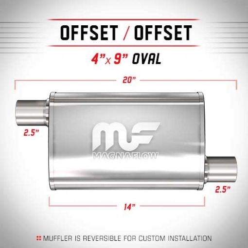 Bilde av Magnaflow mellompotte 2,5 "- 14336