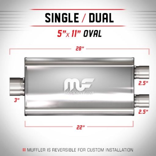 Bilde av Magnaflow mellompotte 3 "- 12588