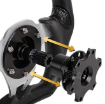 Bilde av Quick release til ratt sort 68 mm
