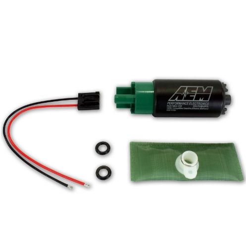 Bilde av AEM - 340lph E85 Compatible High Flow In-Tank Fuel Pump without hooks - 50-1220