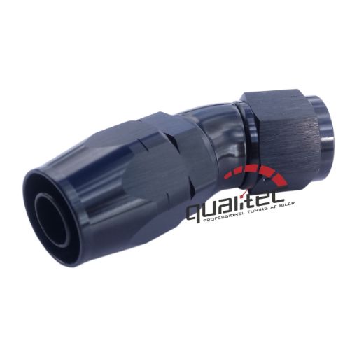 Bilde av 30gr. AN kobling - AN-16 - Svart - High flow 
