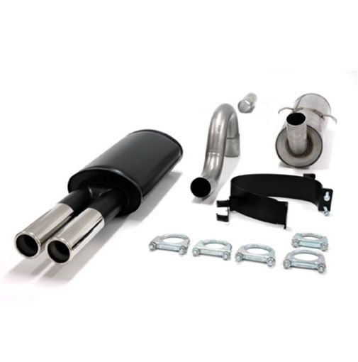 Bilde av Simons catback eksosanlegg Volvo 740/760/940 Turbo 2x70 mm