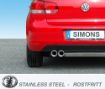 Bilde av Audi A3 / VW Golf 5 / Golf 6 turbo - Simons eksos