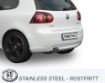 Bilde av Simons catback eksos Audi A3 8P/VW Golf 5/Golf 6 2x80 mm