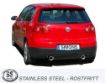 Bilde av Simons catback eksos Audi A3 8P/SEAT Altea/VW Golf 5/VW Golf 6 2x100 mm