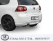 Bilde av Simons catback eksos Audi A3 8P/SEAT Altea/VW Golf 5/Golf 6 2x80 mm