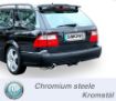 Bilde av Simons catback eksos Saab 9-5 Turbo/Aero 2004-2010 1x90/120 mm