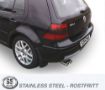 Bilde av Audi A3 / VW Golf 4 / New Beetle - Simons catback eksos