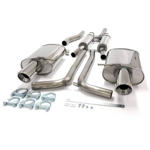 Bilde av Simons catback eksos Audi A4 B7 Quattro 1.8T/2.0 TFSI