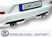 Bilde av Simons catback eksos Volvo C30 T5 Facelift