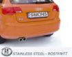 Bilde av Simons catback eksos Audi A3 8PA Sportback 1.4 TFSI/2.0 TFSI 2x80 mm