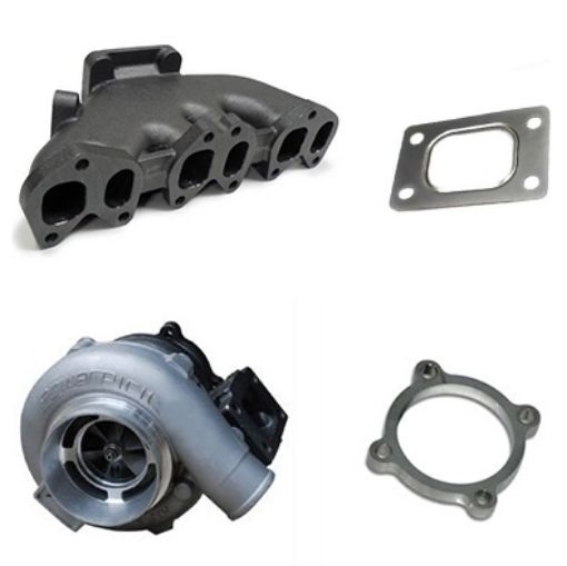 Bilde av VR6 12 ventil turbokit - Exhaust kit