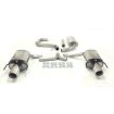 Bilde av Simons catback eksos Saab 9-3 1.8T/2.0T/2.8T/Aero 61L 2x100 mm