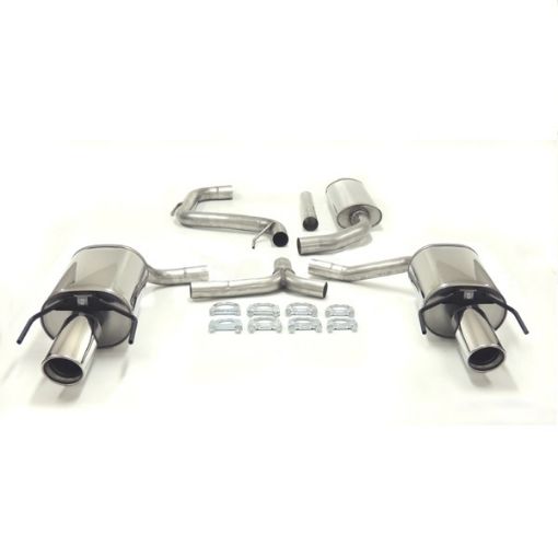 Bilde av Simons catback eksos Saab 9-3 1.8T/2.0T/2.8T/Aero 61L 2x100 mm