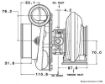 Bilde av Garrett GTX3576R GEN II 400-750PS T3 1.06 A / V V-bånds kulelager keramisk kulelager - 856801-5046S