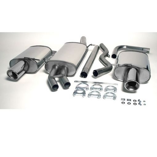 Bilde av Simons catback eksos Audi A4 B6/B7 2WD 1.8T/2.0 TFSI