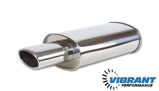 Bilde av 3" oval lyddemper - Vibrant Performance 1045