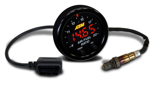 Bilde av AEM X-Series OBDII wideband UEGO AFR klokke 30-0334