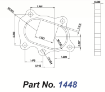 Bilde av 5 boltet flange for turbo - Rustfri stål - 1448