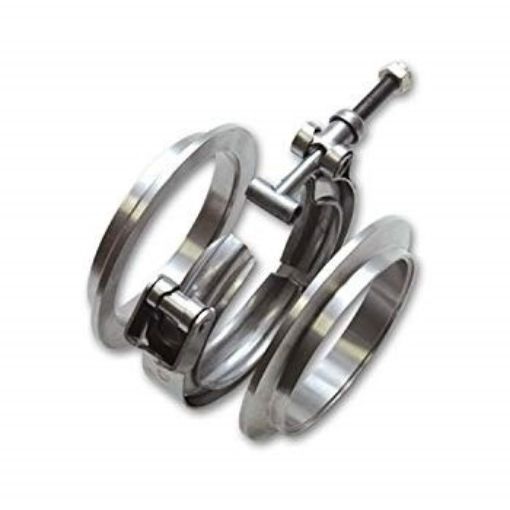 Bilde av 3.5" O.D. rør - 4.13" flens O.D. Aluminium V-band flens - Vibrant Performance