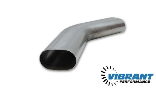 Bilde av 45° Oval bend  2.20'' x 3.45'' - 13189 - Vibrant Performance