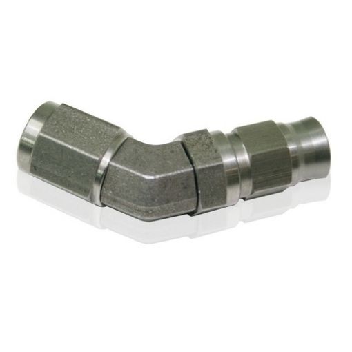 Bilde av 45° Hose End M10X1.0 - AN3 PTFE slange