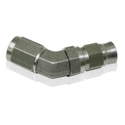 Bilde av 45° Hose End M10X1.25 - AN3 PTFE slange