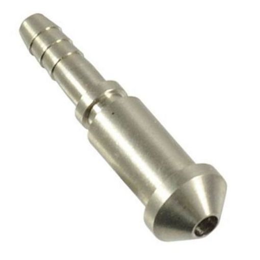 Bilde av Convex male crimped end - 34mm lang - AN4 PTFE slange