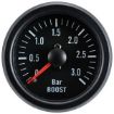 Bilde av Autogauge ladetrykksmåler - Svart - 3 bar