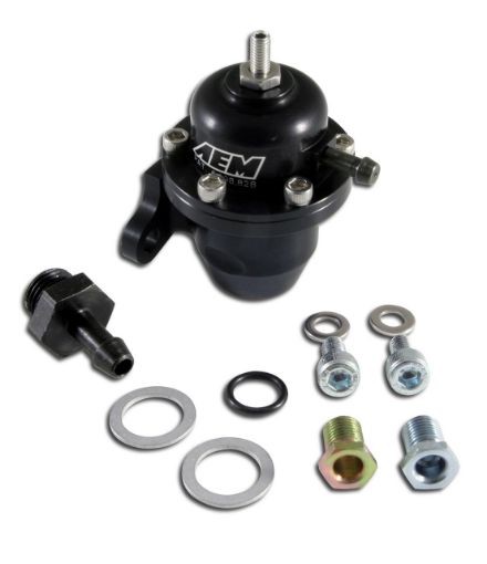 Bilde av AEM Acura og Honda Drivstofftrykkregulator Offset - 25-301BK