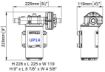 Bilde av Olje returpumpe for turbo / giroljepumpe 12v