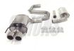 Bilde av Simons catback eksosanlegg Saab 9-3 1.8T/2.0T/Aero 61L 2x80 mm