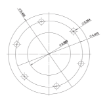 Bilde av Garrett GT4088 703457-2 - Turbo outlet flange