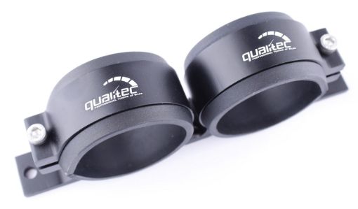 Bilde av Dobbelt pumpe / filter beslag - 61mm - Svart