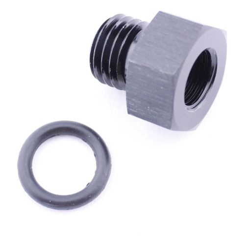 Bilde av Svart Adapter Fitting - M12x1.5 - 1/8" NPT
