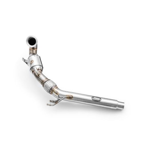 Bilde av Downpipe med lyddemper - VAG A3, Passat, Golf, Leon, Superb, Octavia 1.8/2.0 TSI/TFSI