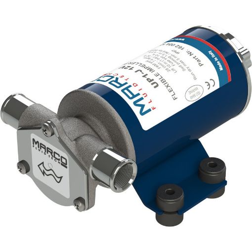 Bilde av UP1-J pump, rubber impeller 28 l/min - 12v