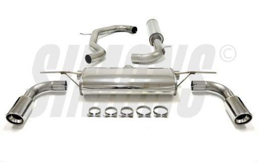 Bilde av Simons catback eksos SEAT Leon 5F Cupra 2WD 2x100 mm