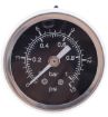 Bilde av Bensintrykks UR / viser / manometer 0-1 bar / 0-15PSI - Svart