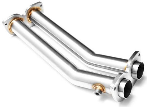 Bilde av BMW E60, E61 535d M57N - Double Downpipe