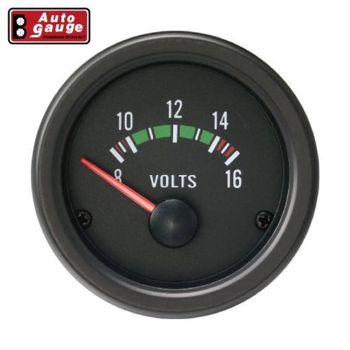 Bilde av Autogauge voltmeter - Svart