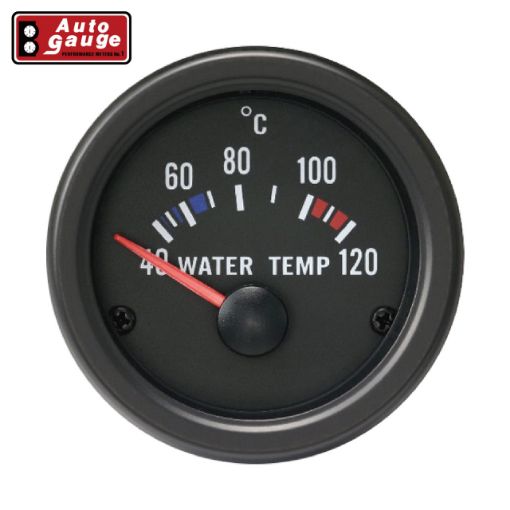 Bilde av Autogauge Vanntemperaturmåler - Svart