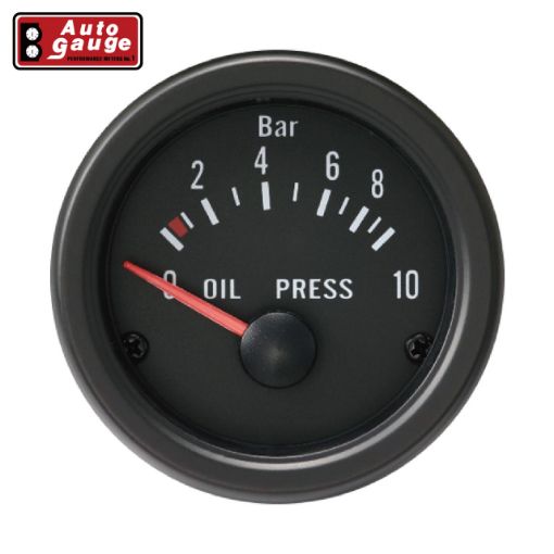 Bilde av Autogauge Oljemåler - Svart
